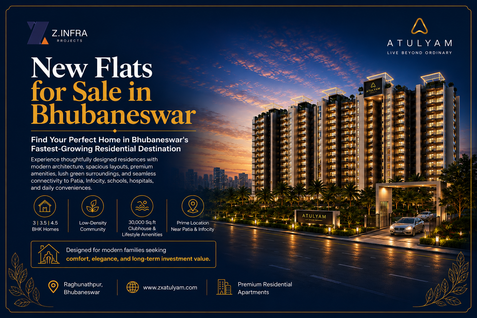 What Makes New Flats for Sale in Bhubaneswar a Smart Long-Term Choice
