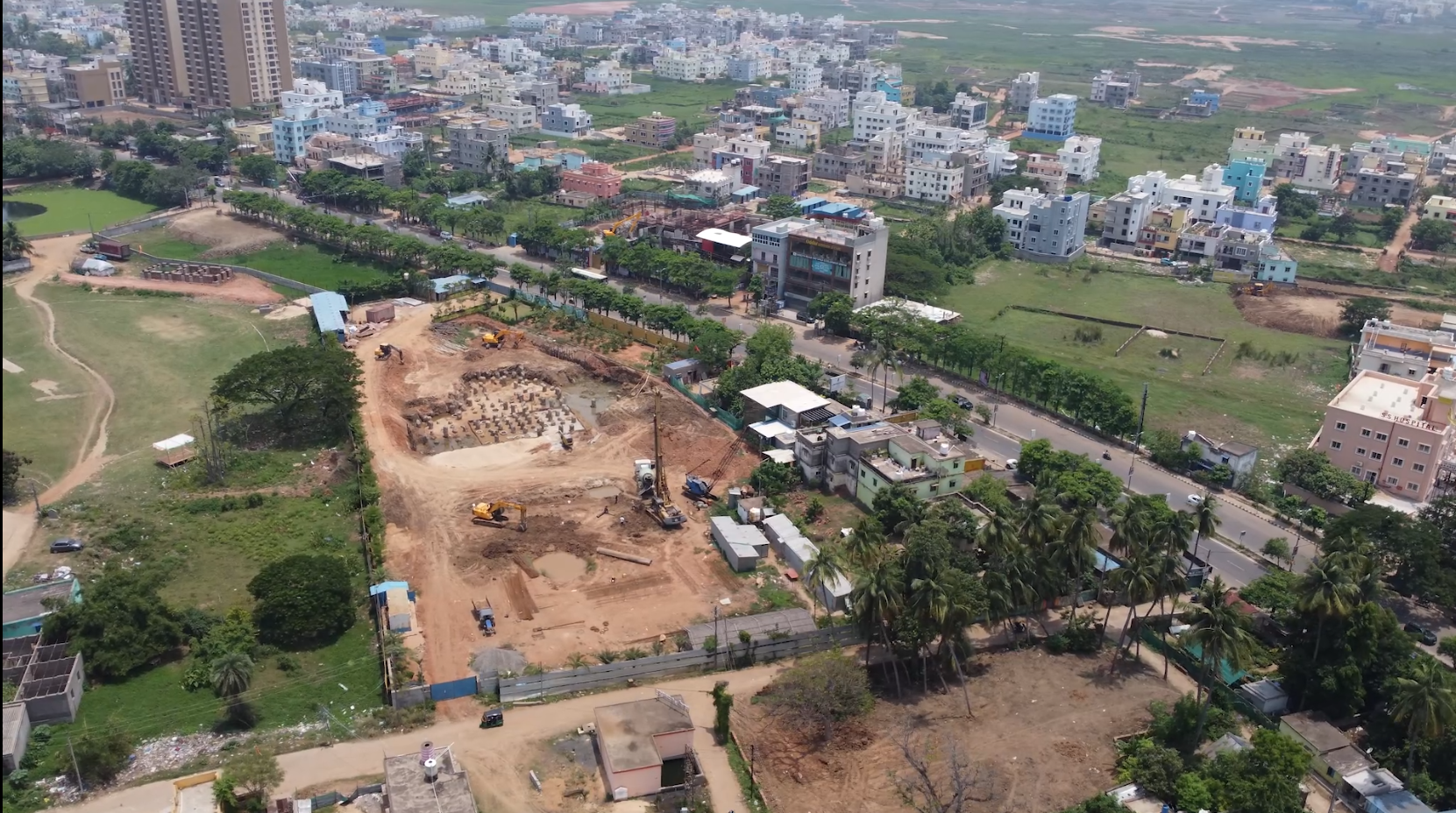 Another View of Our Completed Piling Work